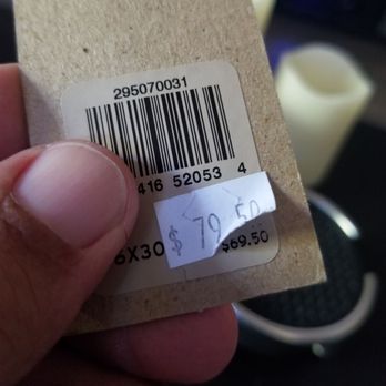 Levi’s Store - The $79.50 sticker covering the actual price of $69.50 - Men's Clothing Near Me - Santa Clara, California
