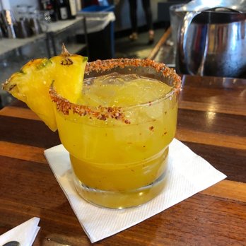 Savorez - Jalapeño pineapple margarita - Latin American Near Me - Wilmington, North Carolina Savorez - Jalapeño pineapple margarita - Latin American Near Me - Wilmington, North Carolina