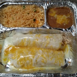 Chicken enchilada dinner Chicken enchilada dinner