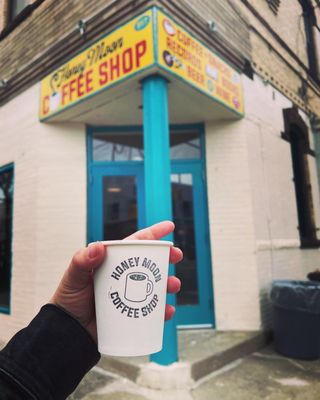 Honey Moon Coffee Shop by null