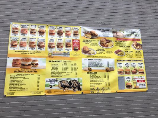 Menu photo 1 Tudor's Biscuit World Lexington, KY Menu photo 1 Tudor's Biscuit World Lexington, KY