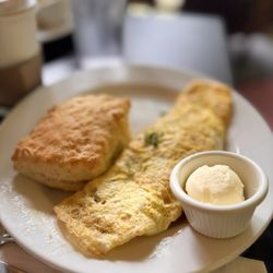 Sweet Maple Cafe - Be Creative Omelet with a Biscuit