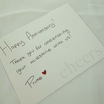 Prime - Sweet card from the restaurant - American Near Me - Huntington, New York Prime - Sweet card from the restaurant - American Near Me - Huntington, New York