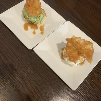 Kaiba - Green tea and Vanilla, free for check in on Yelp - Sushi Bars Near Me - La Verne, California