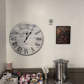 El Padrino Mexican Restaurant - Clock and coffee station - Mexican Near Me - Westerville, Ohio