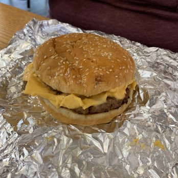 Five Guys - Plain cheeseburger - Burgers Near Me - Deptford, New Jersey