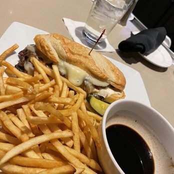 Century Taproom - French Dip with fries. I demolished this. Very satisfying. - American Near Me - Los Angeles, California