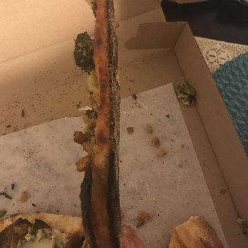 The Bronx Pizzeria - This was a chicken broccoli slice. How???? - Pizza Near Me - Bronx, New York The Bronx Pizzeria - This was a chicken broccoli slice. How???? - Pizza Near Me - Bronx, New York