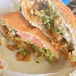 Torta with Al Pastor and caramelized onions Torta with Al Pastor and caramelized onions