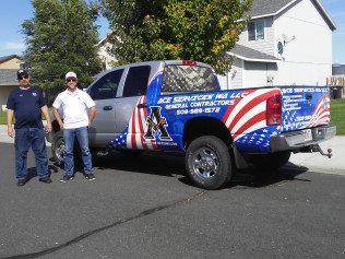 Slide of Ace Services