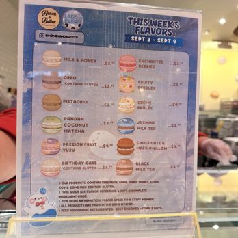 Honey & Butter Macarons - Menu - Macarons Near Me - Irvine, California