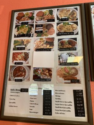 Menu photo 2 Taqueria Navidad Berryville, AR