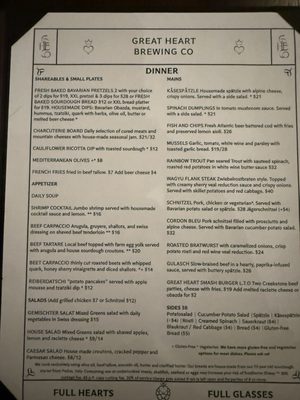 Menu photo 2 Great Heart Brewing Olivette, MO