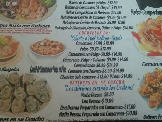 Menu photo 3 El Buca Los Angeles, CA