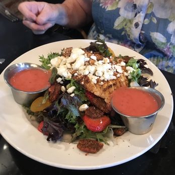 The Republic Grille - Salad with your choice of meat. - Southern Near Me - Spring, Texas The Republic Grille - Salad with your choice of meat. - Southern Near Me - Spring, Texas