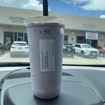 Ding Tea - Taro slush - Coffee & Tea Near Me - Katy, Texas