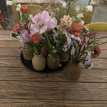 Bombera - Flowers on the table - Mexican Near Me - Oakland, California