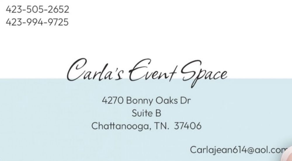 CARLA’S EVENT SPACE 4270 Bonny Oaks Dr, Chattanooga, Tennessee