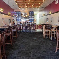 Rum Runners Cafe - Plenty of space in the speakeasy for groups.