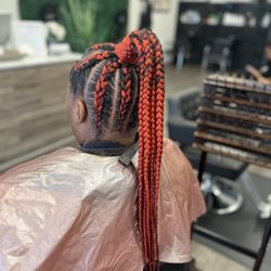 Cutie Pie Salon - Corn rows by Delitha