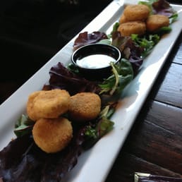 Fried Goat Cheese Medallions