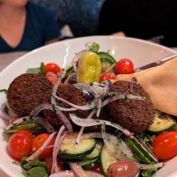 Greek Bistro - Falafel salad - Greek Near Me - Glendale, California Greek Bistro - Falafel salad - Greek Near Me - Glendale, California