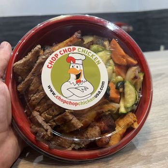 Chop Chop Chicken - 1/2 Chicken and 1/2 Steak - Asian Fusion Near Me - Monterey Park, California Chop Chop Chicken - 1/2 Chicken and 1/2 Steak - Asian Fusion Near Me - Monterey Park, California