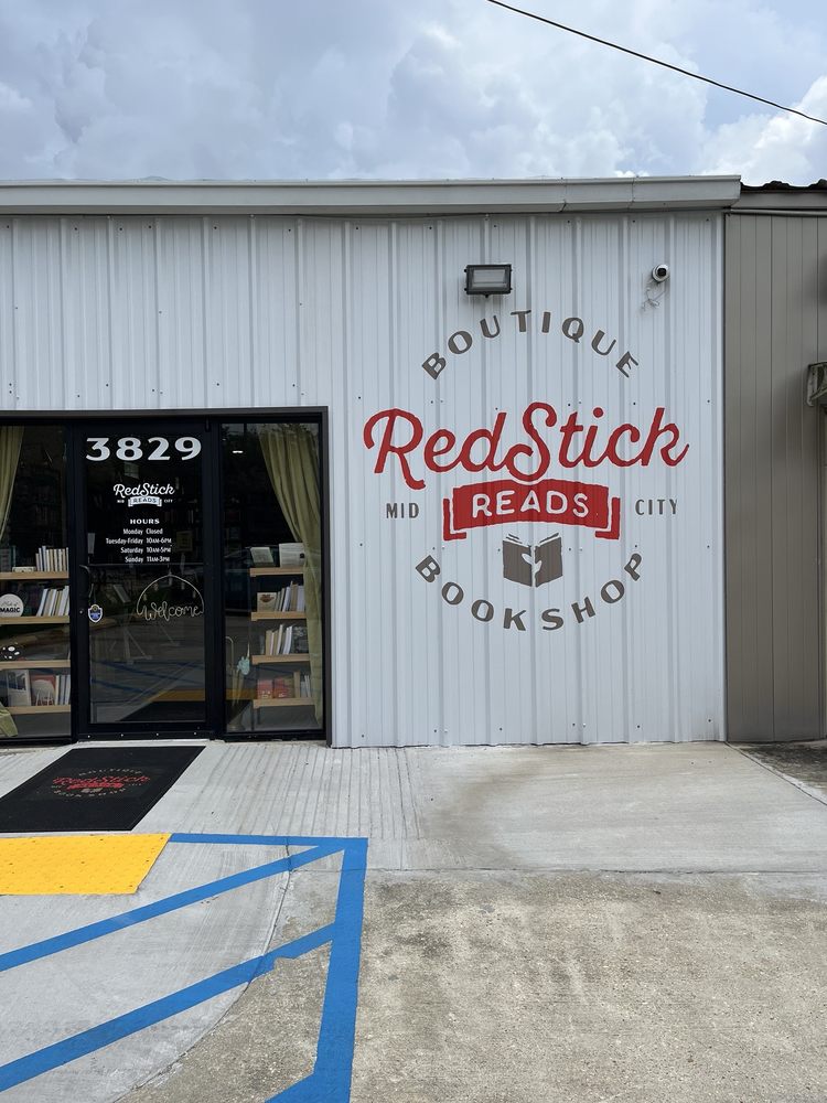 Red Stick Reads Logo