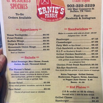 The Pharm Restaurant - Steakhouses Near Me - Buffalo, Texas The Pharm Restaurant - Steakhouses Near Me - Buffalo, Texas