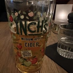 The Fountain - Inch's cider is delicious!