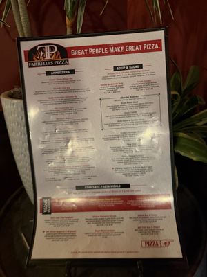 Menu photo 1 Farrelli's Pizza Maple Valley, WA Menu photo 1 Farrelli's Pizza Maple Valley, WA