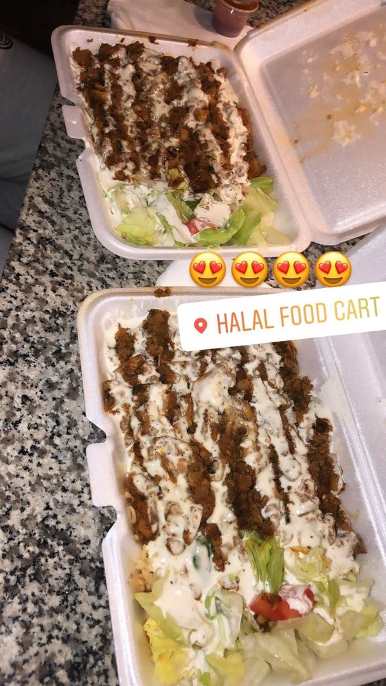 Food from MI Barrio's Halal Food Cart