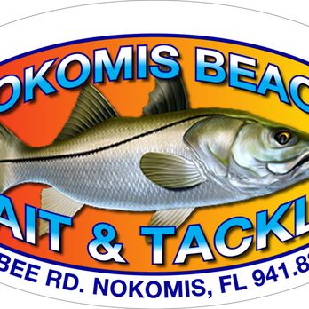 Nokomis Beach Bait & Tackle - BAIT SHOP LOGO - Hunting & Fishing Supplies Near Me - Nokomis, Florida Nokomis Beach Bait & Tackle - BAIT SHOP LOGO - Hunting & Fishing Supplies Near Me - Nokomis, Florida