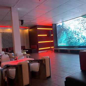 Fire Ice Hookah Lounge & Cafè - large screen - Hookah Bars Near Me - Temecula, California