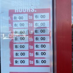 Discount Cigarettes - Again, blatant lie about their hours. It's 832 when I took this picture.