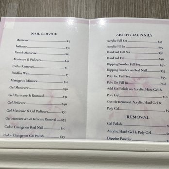 Mini Nails - Menu of services/prices - Nail Salons Near Me - San Francisco, California