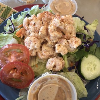 Harbor View Cafe - Shrimp Remoulade Salad - Cafes Near Me - Long Beach, Mississippi
