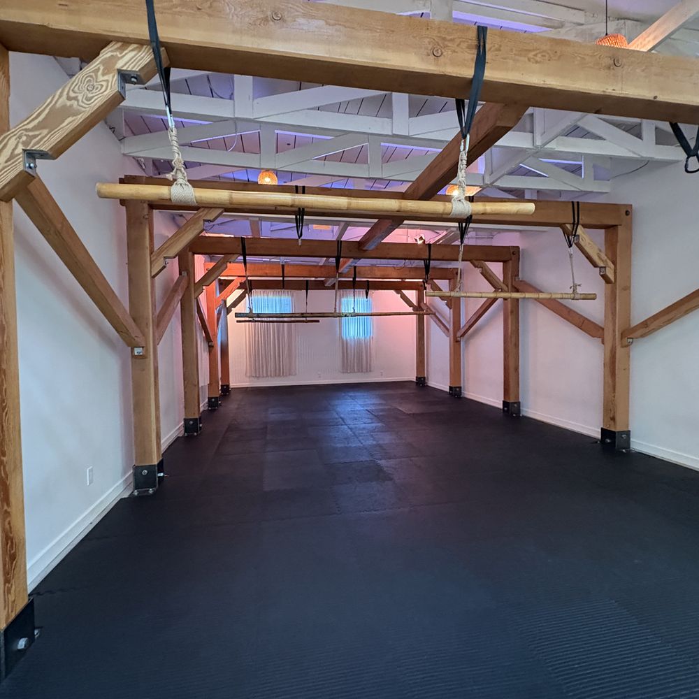 VoxBody Studio - Their beautiful suspension frame - Aerial Fitness Near Me - Oakland, California VoxBody Studio - Their beautiful suspension frame - Aerial Fitness Near Me - Oakland, California