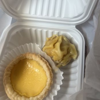 Dim Sum Express - The egg tart was pretty good! - Dim Sum Near Me - Monterey Park, California