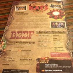 Kay's Bar-B-Que and Steaks - Menu