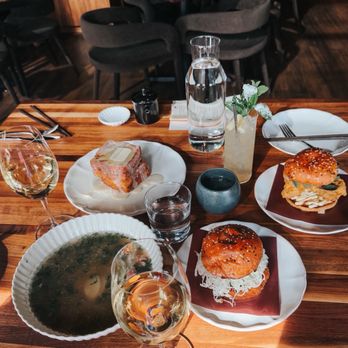 MINARI & The Pikok Lounge - French toast, Cheeseburger, Ox Bone Soup and KFC Sandwich - Korean Near Me - Minneapolis, Minnesota