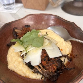 Wolf in the Woods - Mushroom polenta - Wine Bars Near Me - San Diego, California Wolf in the Woods - Mushroom polenta - Wine Bars Near Me - San Diego, California