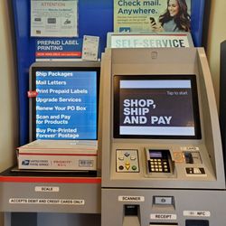 US Post Office - Kiosk makes things quick and simple :)
