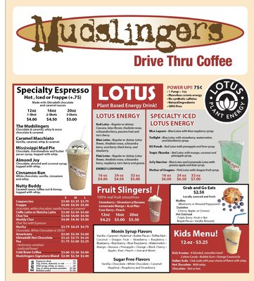 Menu photo 2 Mudslingers Davenport, IA Menu photo 2 Mudslingers Davenport, IA