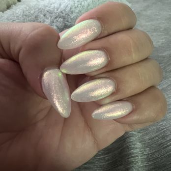 Pro Cypress Nails & Spa - Full set w/ chrome - Nail Salons Near Me - Cypress, California