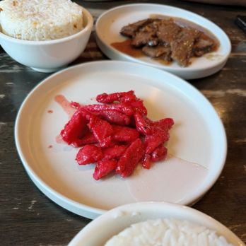 Kanto Freestyle Breakfast - Tocino and pares with rice - American Near Me - Pasig, NCR