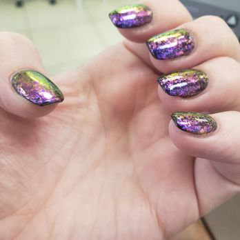 Pop Lash & Nails - Love my chrome nails ..picture doesn't do it justice. COLORS SO PRETTY! - Nail Salons Near Me - Las Vegas, Nevada Pop Lash & Nails - Love my chrome nails ..picture doesn't do it justice. COLORS SO PRETTY! - Nail Salons Near Me - Las Vegas, Nevada