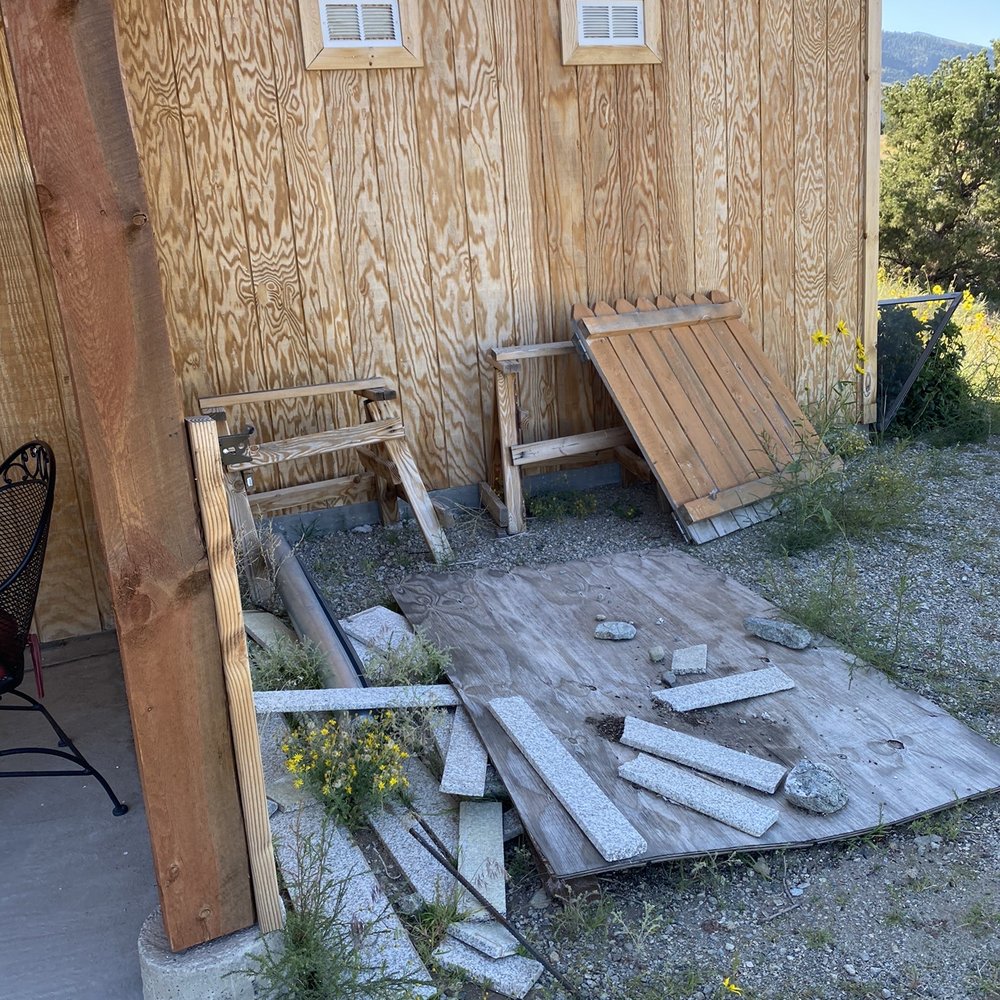 More debris outside your room! Attracting rodents.