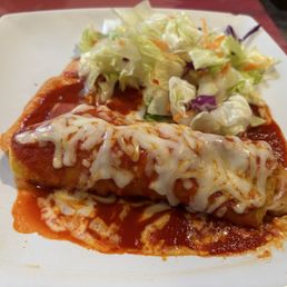 Enchiladas De Pollo Plate