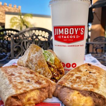 Jimboy's Tacos - two burritos and a drink - Mexican Near Me - Elk Grove, California Jimboy's Tacos - two burritos and a drink - Mexican Near Me - Elk Grove, California